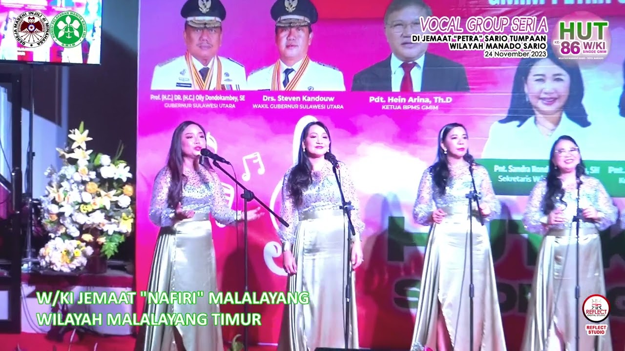 VOCAL GROUP WKI JEMAAT GMIM NAFIRI MALALAYANG SATU TIMUR