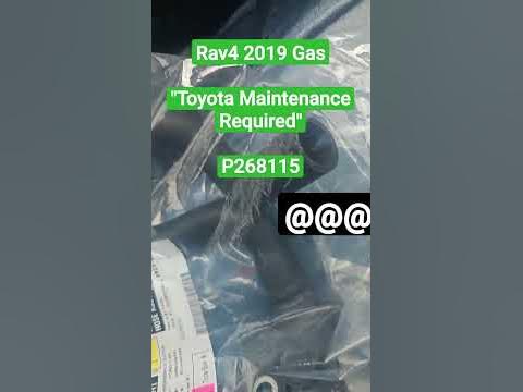 Common Problem Rav4 2019 Coolant Bypass valve part number 16260. Code