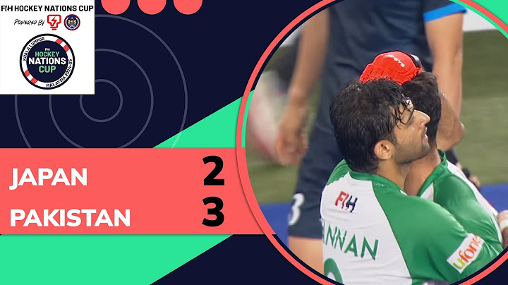 Sorotan Perlawanan : Jepun 2 - 3 Pakistan | Kumpulan B | FIH Nations Cup 2025