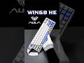 AULA WIN68 HE | Magnetic Keyboard 8K Polling Rate + Rapid trigger + SOCD 😮🔥 #aula #win68he