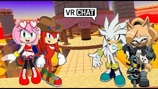 Cool Knuckles and Amy meet with Coo Silver and Whisper-VRChat