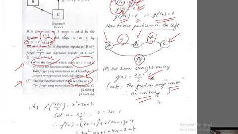 SPM Add Maths 2018 Question 22 Fully Worked Solutions