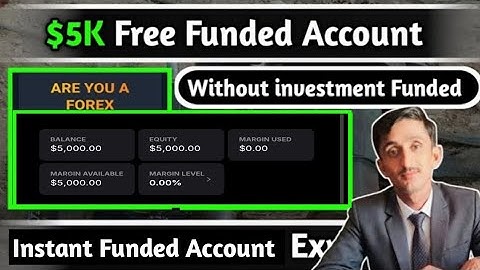 $5K No Deposit Bonus | Free Funded Account instant Explain PropFirm Capital | Asad Akash!!