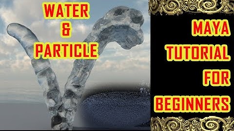 particle simulation in maya | maya dynamics tutorial hindi|fx tutorial maya|maya nparticle  tutorial
