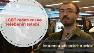 Geylə müsahibə və ADU tələbələrinin tələbi - sosial media istifadəçilərinin şərhləri