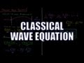 Quantum chemistry 21  classical wave equation