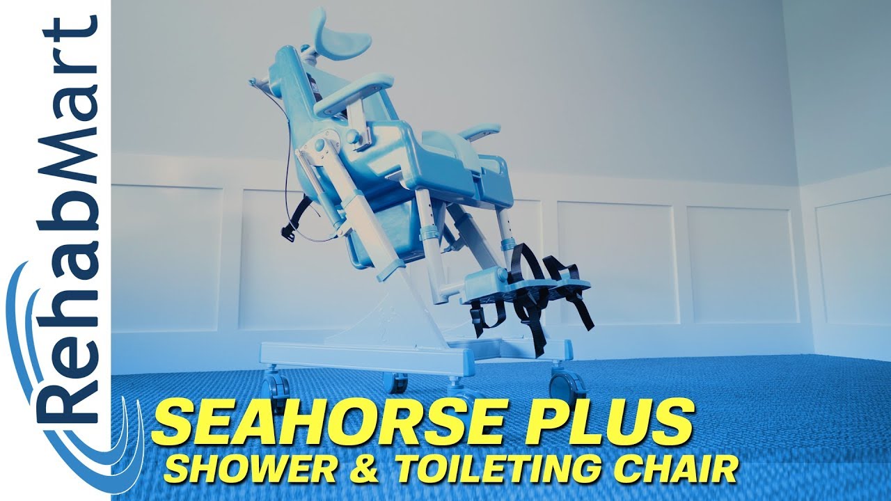 Seahorse Plus Shower and Commode Chair by Medifab YouTube