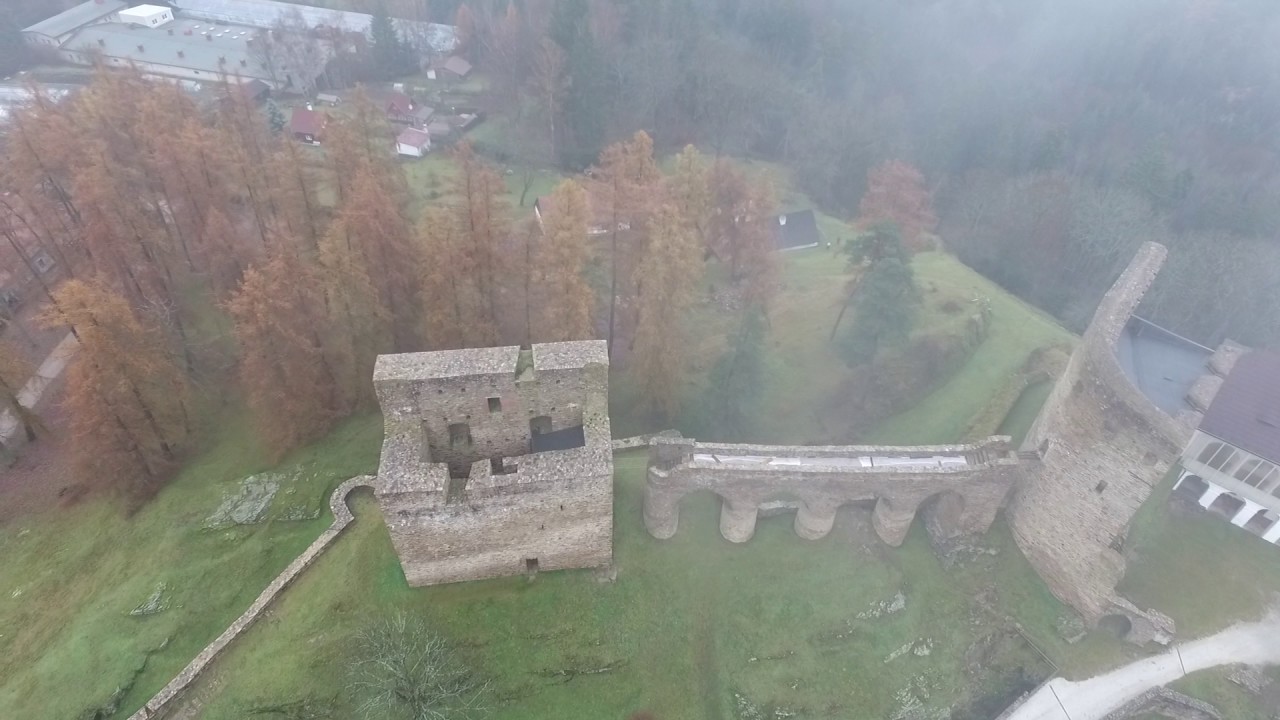 Letecké video Velhartice z dronu