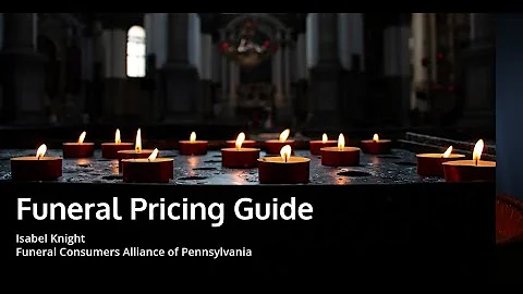 FCA Pennsylvania Funeral Pricing Guide
