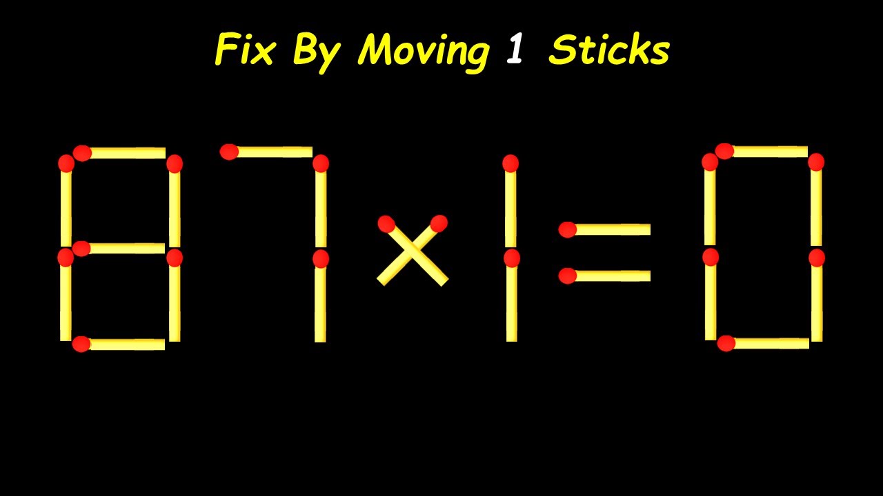 United Kingdom | These Matchstick Math Problems Will Test Your IQ