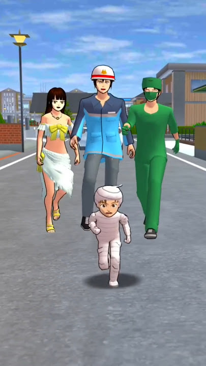 Yuta melarikan diri dan lari jauh 🤣#sakuraschoolsimulator #shortvideo #viralvideo