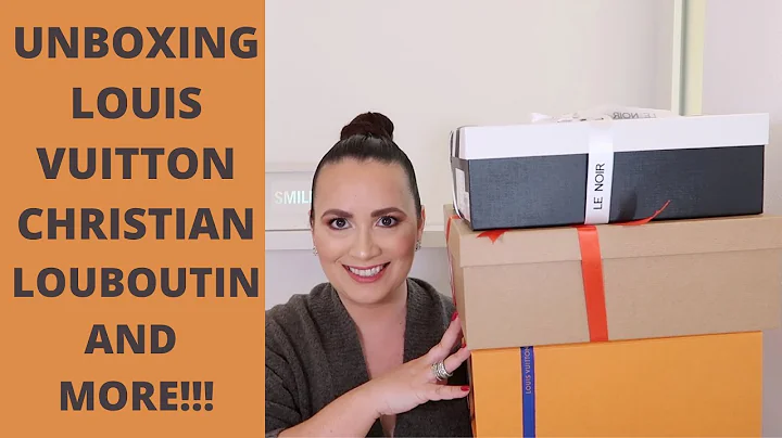 A *Special* Louis Vuitton Unboxing Louboutin Aquazzura and New Jewellery | Huge Luxury Shopping Haul