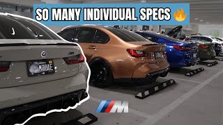 Biggest BMWs ONLY - Cars & Coffee!! So many INDIVIDUAL SPECS 🔥