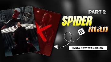 Part 2 | Trending spider-man edit tutorial in Capcut | Instagram trending Spider-Man Edit In Mobile