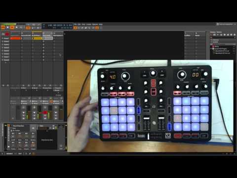 BITWIG STUDIO P32 HERCULES - HERCULES P32 DJ AS A SEQUENCER AND INSTRUMENT.