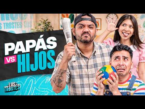 #LOSTROSTES | CONVERSACIONES INCÓMODAS  CON UN HIJO😬🔥