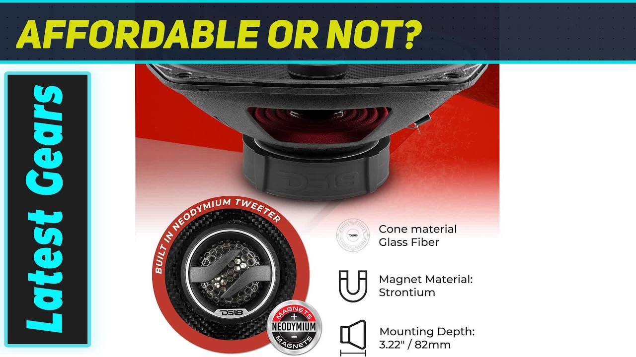 DS18 ZXI-694 The Loudest 6x9s You Can Buy Right Now? - YouTube