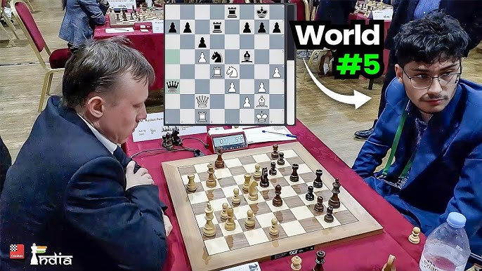 Queen Sacrifice on 9th Move against Alireza Firouzja, Firouzja vs  Karthikeyan 2019, Queen Sacrifice on 9th Move against Alireza Firouzja, Firouzja vs Karthikeyan 2019, By Kings Hunt