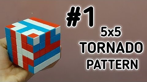 Tornado Pattern | How to make Rubik