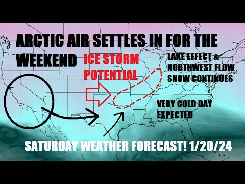 Arctic cold for the weekend! Ice storm potential growing for late ...