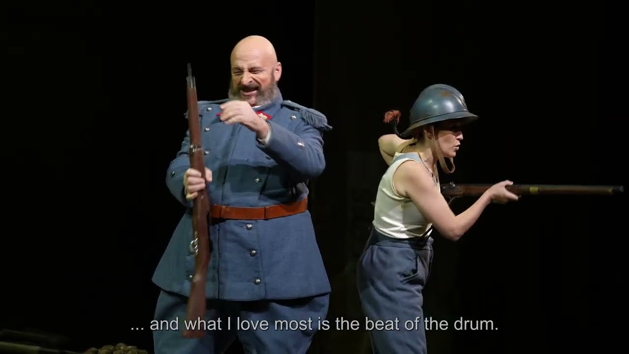 Donizetti’s La Fille du Régiment: “Au bruit de la guerre” (Erin Morley, Peter Kálmán)