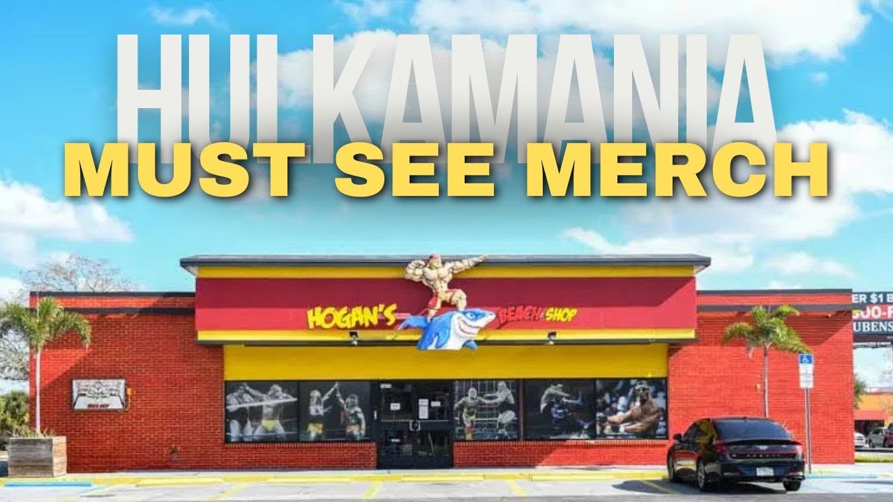 Загляните в магазин рестлинга Халка Хогана: полный тур!