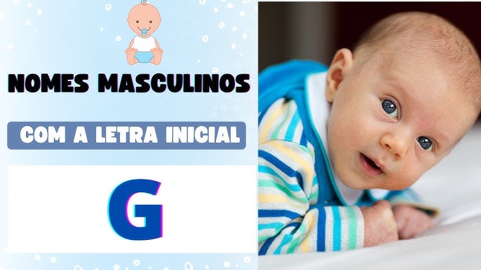 NOMES MASCULINOS COM A LETRA INICIAL L👶😍🥰 