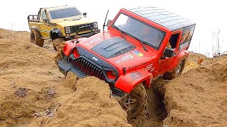 JEEP Wrangler - JEEP Willys - HiLUX in 4x4 OFF Road Adventures