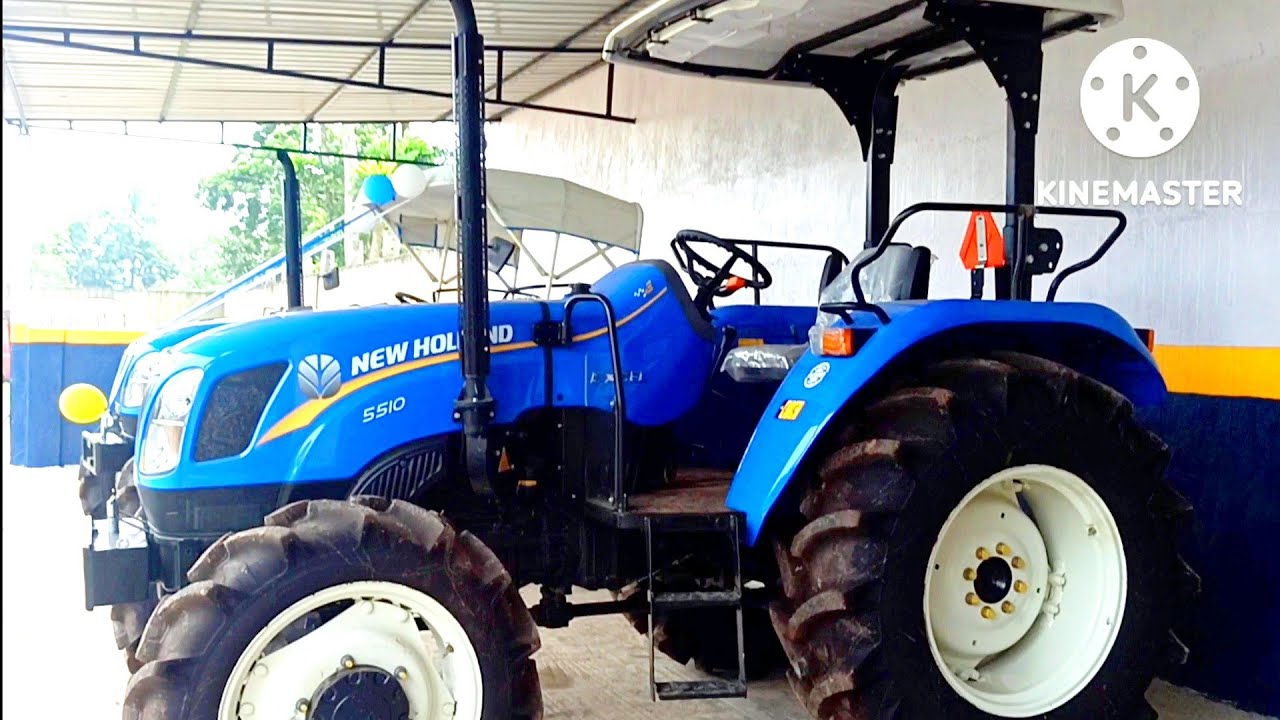 New Holland 5510 Excel 4WD|| view. - YouTube