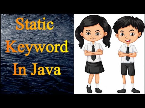 Static keyword in Java | Static Variables | Static Methods | Static ... image.
