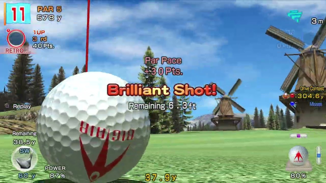 MyRetrozz Playz - Hot Shots Golf International PS3 - Maple Leaf Golf Club (vs  Lani)