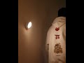 Led Night Light USB Charging Motion Sensor Round Energy-saving Led Lamps Bedroom Sound Light Control