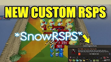 Snow317 RSPS: *New Custom RSPS* How to get Started on this New Unique Custom RSPS! +HUGE G/A