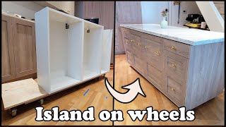 How to make an island on wheels using Ikea cabinets by MaxPlus 149,505 views 2 years ago 11 minutes, 4 seconds