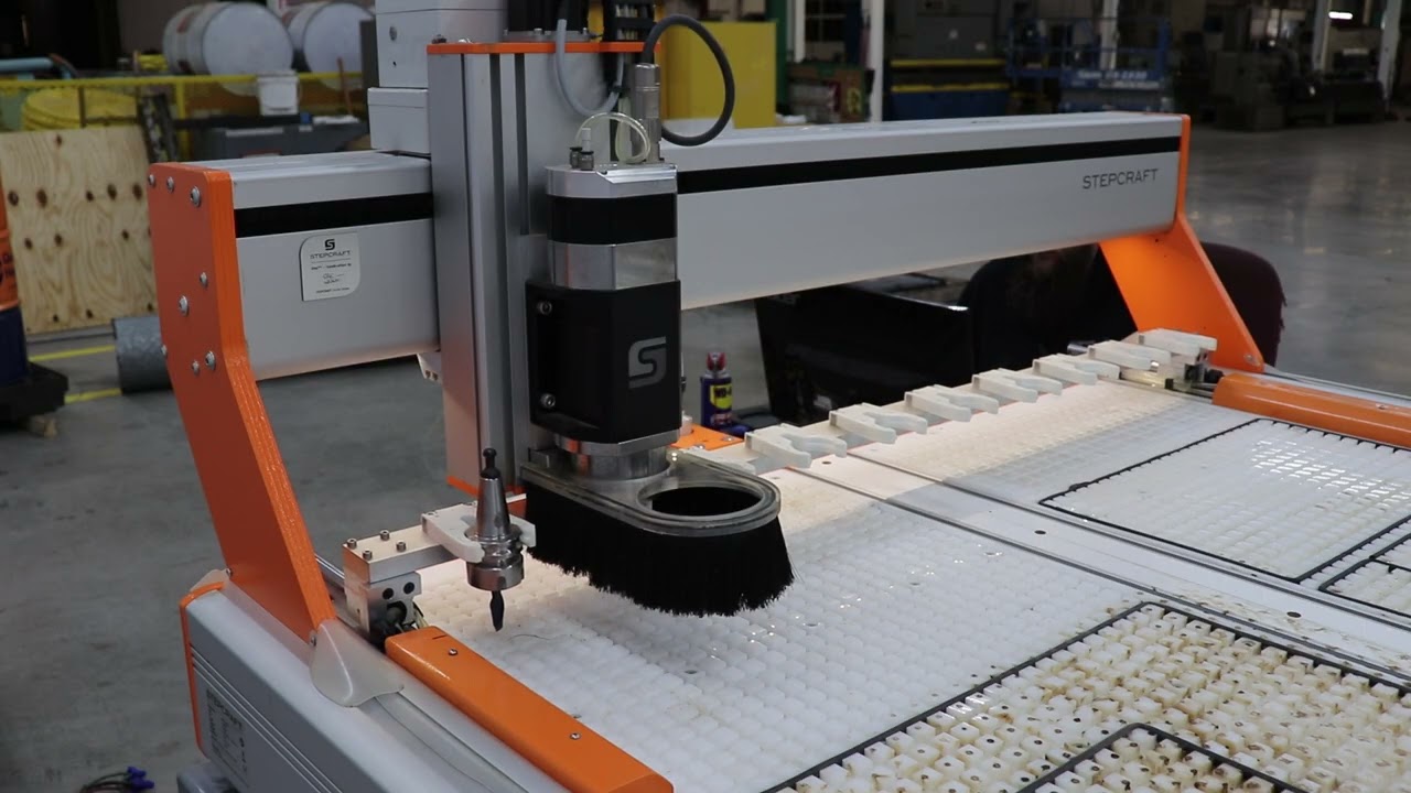 Stepcraft Q408 4' x 8' CNC Router w/ ATC Spindle & Vacuum Table
