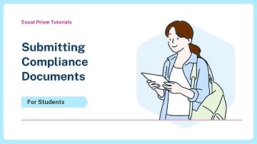 Submitting Compliance Documents in Exxat Prism