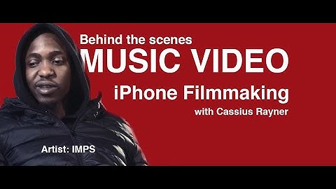 iPhone Music Video - behind the scenes filming with FiLMiC Pro