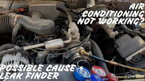 Possible cause why your air conditioning is not working Chevy Silverado air-conditioning leak finder