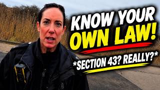 UK Cops Push Section 43 — Auditor Knows the Law Better!Thumbnail: SECTION 43 REALLY