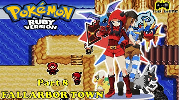 Pokemon Ruby Complete Walkthrough Part 8 Fallarbor Town #pokemon #walkthrough