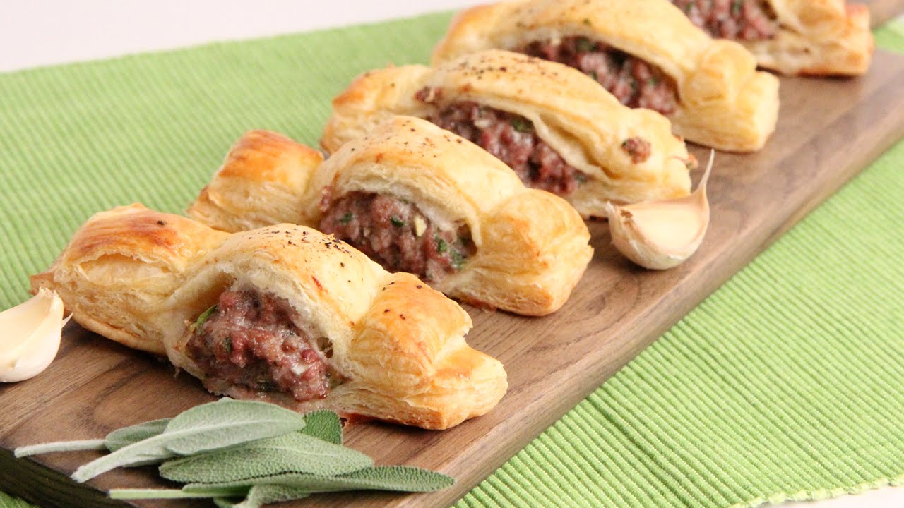Sausage Rolls Recipe Laura Vitale Laura in the Kitchen Episode 997 YouTube