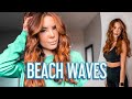 My beachy waves  hair tutorial