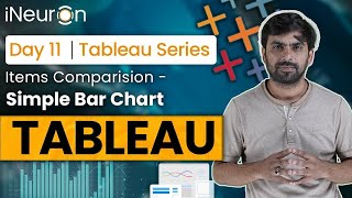 Simple Bar Chart in Tableau | Items Comparison in Tableau | Tableau Tutorial | iNeuron