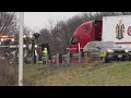 LIVE: Tractor-trailer crashes on I-283