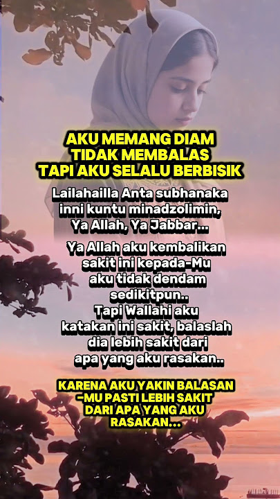ku serahkan semua nya pada allah #motivasidiri #quotes #quotes #doa