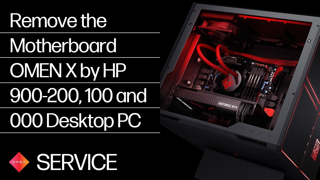 how to change wifi password How to Remove the Motherboard | OMEN X by HP 900-200, 100 and 000 Desktop PC