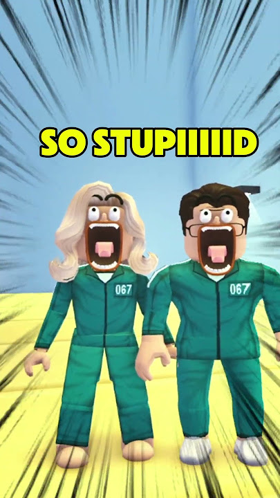 When Youngest Sibling is DUMB in Squid Games…🤪😂 #adoptme #roblox #robloxshorts