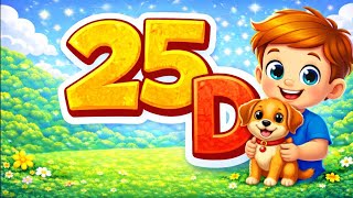 Celebrity 25 Words from Alphabet D 🔤 | Learn Letter D for Kids Profile