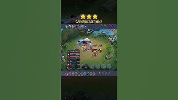 Magic Chess Synergy Combo: 6 Wrestler 3-STAR Claude | Magic Chess Mobile Legends #magicchess #mlbb