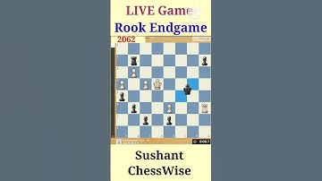 Rook Endgames - In Last 10 Seconds ⏱️ ! #shorts #chessshorts